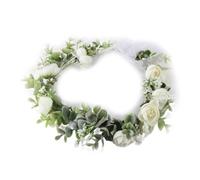 Vdaxvme Flower Headbands Women Bride Flower Crown For Wedding Party Supply Floral Garlands Crown Hair Wreath Floral Headbands