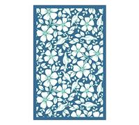 Vdaxvme Flower Silk Screen Stencils Reusable Silkscreen-Print Stencils Mesh-Transfers Stencil For Printing On Clay-Decor