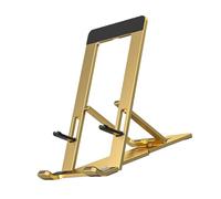 Vdaxvme Foldable Phone Stand Made of Aluminium Alloy, Universal for Mobile Devices from 4 to 12 Inches, Safe, Foldable Phone Tablet Stand