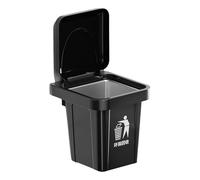 Vdaxvme Functional Ashtray Craft From Stainless Steel And ABS For Long Last Use Modern Ashtray Multifunction Waste Bin Office Use Trash Can