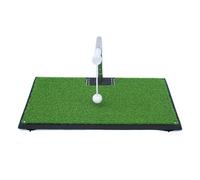 Vdaxvme Golf Swing Exercise Trainer, Adjustable Striking Aid Simulators for Indoor Wood, Iron, Wedges, Portable Trainer, Durable Training Equipment