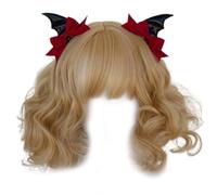Vdaxvme Gothic Dark Hair Clip Girls Barrettes Black Hairstyles Devil Wing Hair Clip Bow Gothic Bat Wing Versatile Barrettes