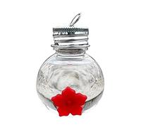 Vdaxvme Hanging Feeder for Hummingbird, Manual Feeding, Feeding Garden, Backyard, Drinking, Close and Intimate with Nature Feeders Glass Hanging Outdoor