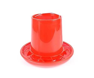 Vdaxvme Hanging Poultry Feeder Plastic Chick Feeding Station Drinker Sets for Ducks, Quails, Pigeons, Chicken Food, Feeding Accessories, Outdoor Accessories, Hanging Poultry Accessories