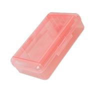 Vdaxvme High Capacity Pencil Case Double Layer Pen Storage Box Portable Pen Organizers Clear Colored Pencil Case for Kid
