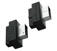 Vdaxvme High Durability ABS Metal USB3.0 Adapters Converting 19Pin 20Pin to TypeE for Fast Data Speed Easy Setups Form Factor Computer