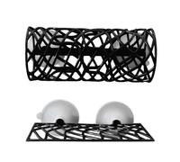 Vdaxvme Hollow Fish Habitat Tube for Shrimp Hiding Bed Suction Cup Shelter Safe Places Fish Tanks Accessories