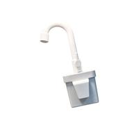Vdaxvme Interactive Pretend Play Water Tap Toy for Kids Play Area, White