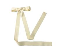 Vdaxvme Long Ribbon Layered Bowknot Shape Hairpin for Sweet Girls Cute Sweet Style Charm Hair Barrettes Aesthetics Hair Clip