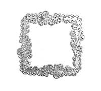 Vdaxvme Metal Die Square Frame Stencil Cutting Dies For Card Making Scrapbooking Paper Craft Template Decor