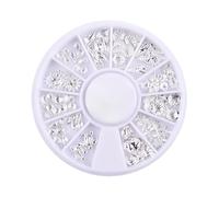 Vdaxvme Metal Sea Series for Shell Shape Alloy Nail Art Starfish Manicure Sticker Filling Still Shell Filler, one size, As described