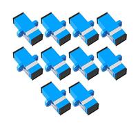 Vdaxvme Moisture Resistant Fiber Optic Coupling Adapter Female to Female Link in Rack Fiber Optic Adapter