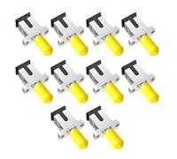 Vdaxvme Moisture Resistant Fiber Optic Coupling Adapter Female to Female Link in Rack Fiber Optic Adapter