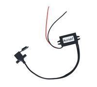 Vdaxvme Multifunctional 12V to 5V USB Adapter, Double USB A Port, Stable 3A Output, Charges Dustproof for & Automotive Projects, Highly Efficient Current Converter