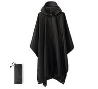 Vdaxvme Multifunctional Raincoat Poncho, Reusable Waterproof Raincoats, Sun Protection, Tarpaulin, Tent, Groundsheet, Mat with Carry Bag, Portable Tent