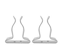 Vdaxvme Pack of 2 Stainless Steel Boots Hook Holder, Small Spring Clamps, Rudder, Marine Clip Tool, Easy to Install Clamps, Rudder