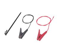 Vdaxvme Pack of 2 Weatherproof Solar Electric Fence Charging Clip, Robust Copper Cable, Easy Installation for Daily Use, Farm Gate, Electric Fence Accessories