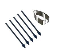 Vdaxvme Pack of 5 Pen Refills with Clip for Tab S11 / S11Ultra Pens Practical Attachment for Artists and Refills