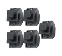 Vdaxvme Pack of 5 Secure Push Button Cabinet Latches Made of Metal Keyless Cabinet Lock for Motorhomes Boats Marine 3 Colour Options Push Button Latch for Fly Screen Doors