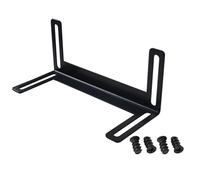 Vdaxvme PC Water Cooling Radiators Bracket 120mm Fan Mount Metal Stand for Pumps Tanks Reservoir Black