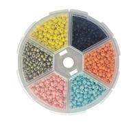 Vdaxvme Plastic Head Balls Fishing Accessories Fly Tying Beads 2mm-3.5mm Slotted Beads Materials Tool