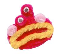 Vdaxvme Plush Large Mouth Shape Hairpins Girls Cartoon Hair Clip Carnival Photography Hair Clip for Woman Ponytail Bangs