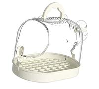 Vdaxvme Portable Clear Bird Parrots Transport Cage Window Ventilated Carriers Bag Breathable Bird Carriers Travel