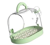 Vdaxvme Portable Clear Bird Parrots Transport Cage Window Ventilated Carriers Bag Breathable Bird Carriers Travel