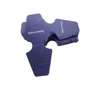 Vdaxvme Practical, self-adhesive necklaces, display box, cardboard accessory packaging for jewellery, key rings and hairpieces, gift shop supplies, one size, As described