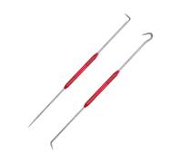 Vdaxvme Professional Bicycle Automotive Seal Removal 2 Pieces Multi-Purpose Hooks with Ergonomic for O Rings Spring Installation Seal Hook Set