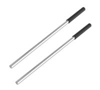 Vdaxvme Professional Garage Door Spring Elevator Bars Set of 2, Heavy Duty Steel with Secure Rubber Handle for Safe Settings, Garage Door Maintenance