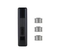 Vdaxvme Professional Puss Unguis Mill Security Plan Pace Nine Thousand WHIRLS Seven Thousand Five Hundred WHIRLS Rechargeable Battery with Three Crushing Executives for Pet Grooming ABS