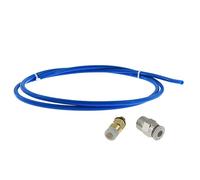 Vdaxvme PTFE Tube (1 Meter) with PC4-M6 PC4-M10 Male Straight Pneumatic PTFE Tube Push Fitting Connector for 3D Printer 1.75mm