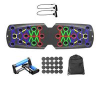 Vdaxvme Push-up Boards, Multifunctional Push-Up Boards with Resistance Band, Fitness Training Equipment Set for Muscle Building, Multifunctional Fitness Board