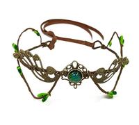 Vdaxvme Renaissances Festival Silver Branch Crown with Adjustable Band, Princess Headwear for Theme Photography, Daily Use, Antler Crown