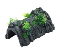 Vdaxvme Resins Hideaways Fish Tanks Landscaping Decoration Platform Turtles Tortoises Basking For Pet Lover Ensures Comfortable