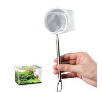 Vdaxvme Retractable Fishing Net for Fish Tank Main Negotiations Ergonomic and Fine Nets Design for Small Aquariums Use Adjustable Aquarium Net