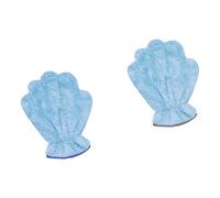 Vdaxvme Soft Cloth Pet Gloves Thick Pet Bath Mittens for Effective Water Absorption and Gentle Massage During Bath Time Soft Cats Bathing Mitten
