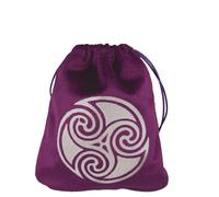 Vdaxvme Soft Tarots Storage Bag Board Game Card Drawstring Oracles Runes Holder Travel Gift Jewelry Pouches Soft Tarots Portable Dices Holder Organizers Drawstring
