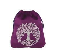Vdaxvme Soft Tarots Storage Bag Board Game Card Drawstring Oracles Runes Holder Travel Gift Jewelry Pouches Soft Tarots Portable Dices Holder Organizers Drawstring