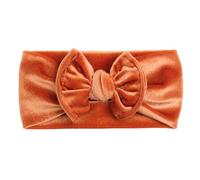Vdaxvme Stretchy Soft Velvets Headbands with Hair Bows Head Wrap Hair Accessories For Newborn Baby Girls Infant