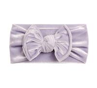 Vdaxvme Stretchy Soft Velvets Headbands with Hair Bows Head Wrap Hair Accessories For Newborn Baby Girls Infant