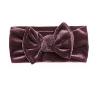 Vdaxvme Stretchy Soft Velvets Headbands with Hair Bows Head Wrap Hair Accessories For Newborn Baby Girls Infant
