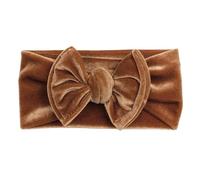 Vdaxvme Stretchy Soft Velvets Headbands with Hair Bows Head Wrap Hair Accessories For Newborn Baby Girls Infant