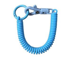 Vdaxvme Stretchy Spirals Keyring Retractable Keychain Coil Spring Keychain Alloy Key Holder Colors Key Chain For Backpack