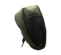 [Vdaxvme] Strong Metal Net Complete Face Fencing Cover with Ventilation Steel Framework for Arrows and Outdoor Sports Use Cloth Reinforced Fencing Gear