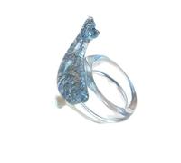 Vdaxvme Stylish Sea Inspired Glittering Rings Featuring Dolphin Shape And Comfort Fit Accessory Design For Women Men Elegant Sparkles, as described, as described