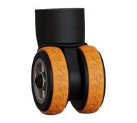 Vdaxvme Suitcase Wheel Covers Luggage Protector Cover Reduce Noise Guard Cover Accessories Suitcase Reduce Noise, D, Mass Beauty
