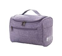 Vdaxvme Toiletry Necessaries Organizing Bag Portable Travel Cosmetic Case Large Capacity Handbag Make Up Storage Case Stor, Purple, Mass Beauty