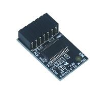 Vdaxvme TPM R2.0 14-1 Pin TPM Module 15x25mm Hardware Security Chip for Motherboards
